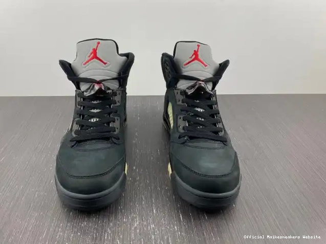 Official Maikesneakers Jordan Off DR0092-001 5 Noir Gore-Tex Air 0618